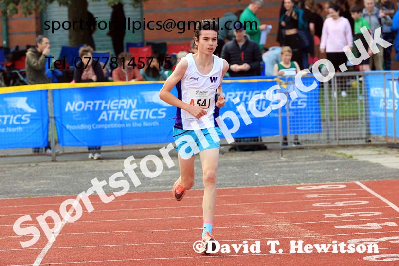 Boys Under-15s, 2024 Northern Mens 6 and Womens 4 and Youngsters Relays, Stanley Park, Blackpool.  Photo: David T. Hewitson/Sports for All Pics